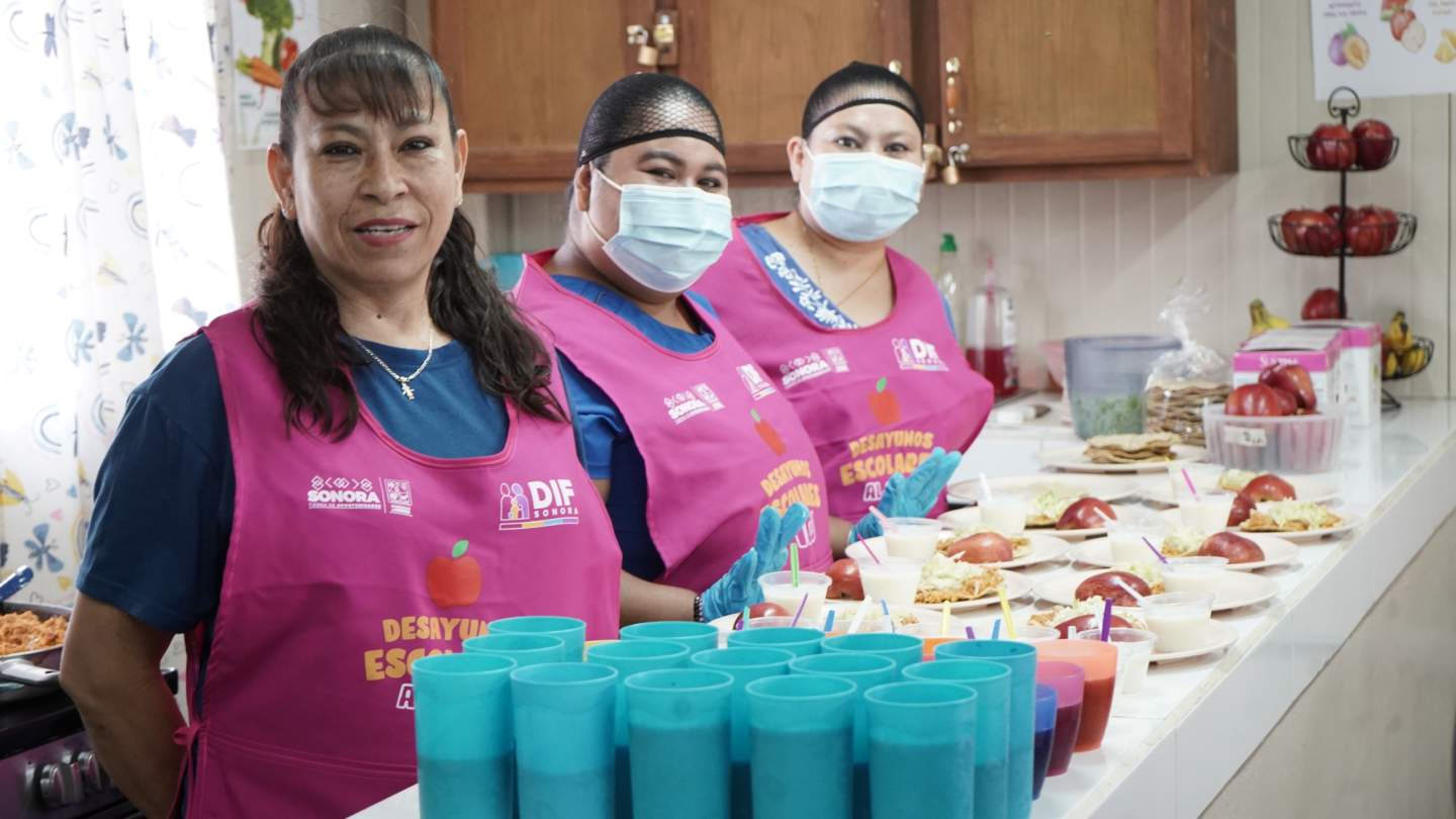 Gobierno de Sonora garantiza desayunos escolares para más de 191 mil niñas, niños y adolescentes en el nuevo ciclo escolar